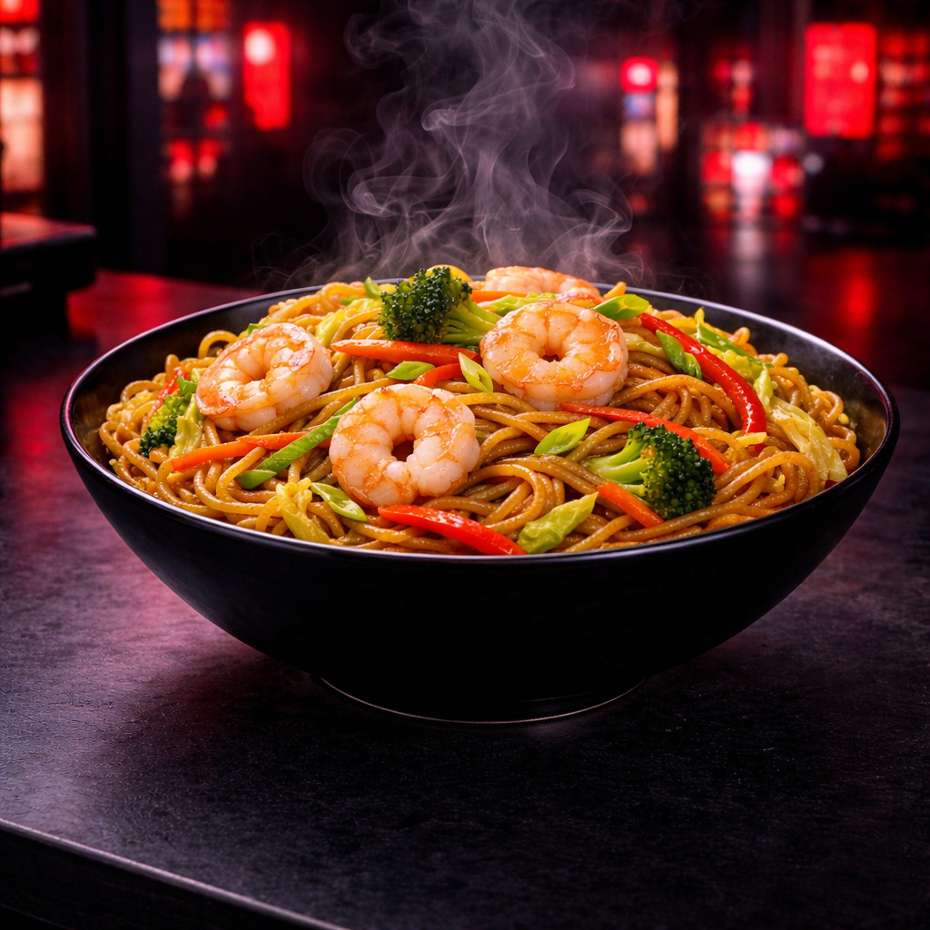 Karidesli Noodle - Shrimp Noodle