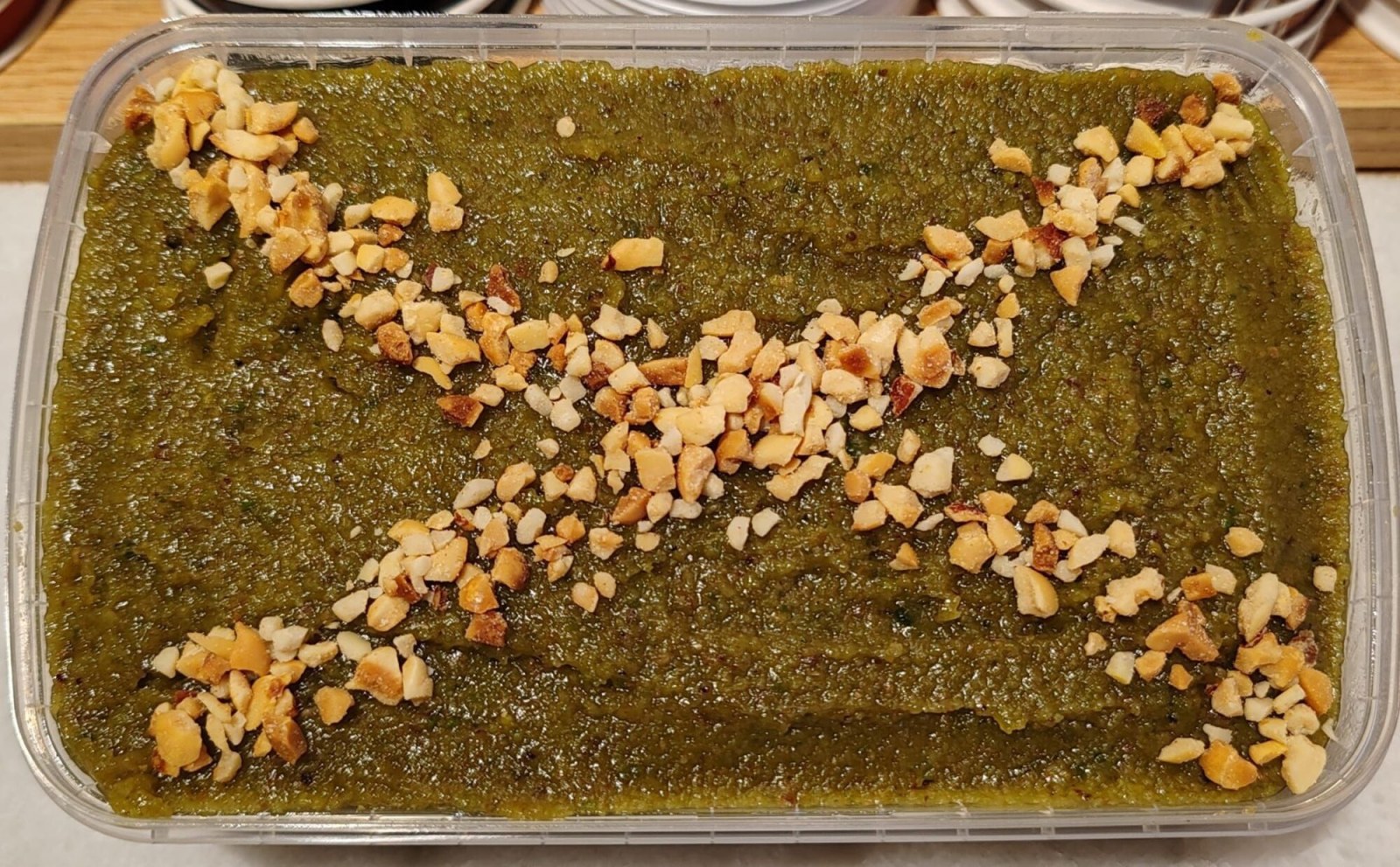 Antep Fıstıklı İrmik Helvası (1 kg.)