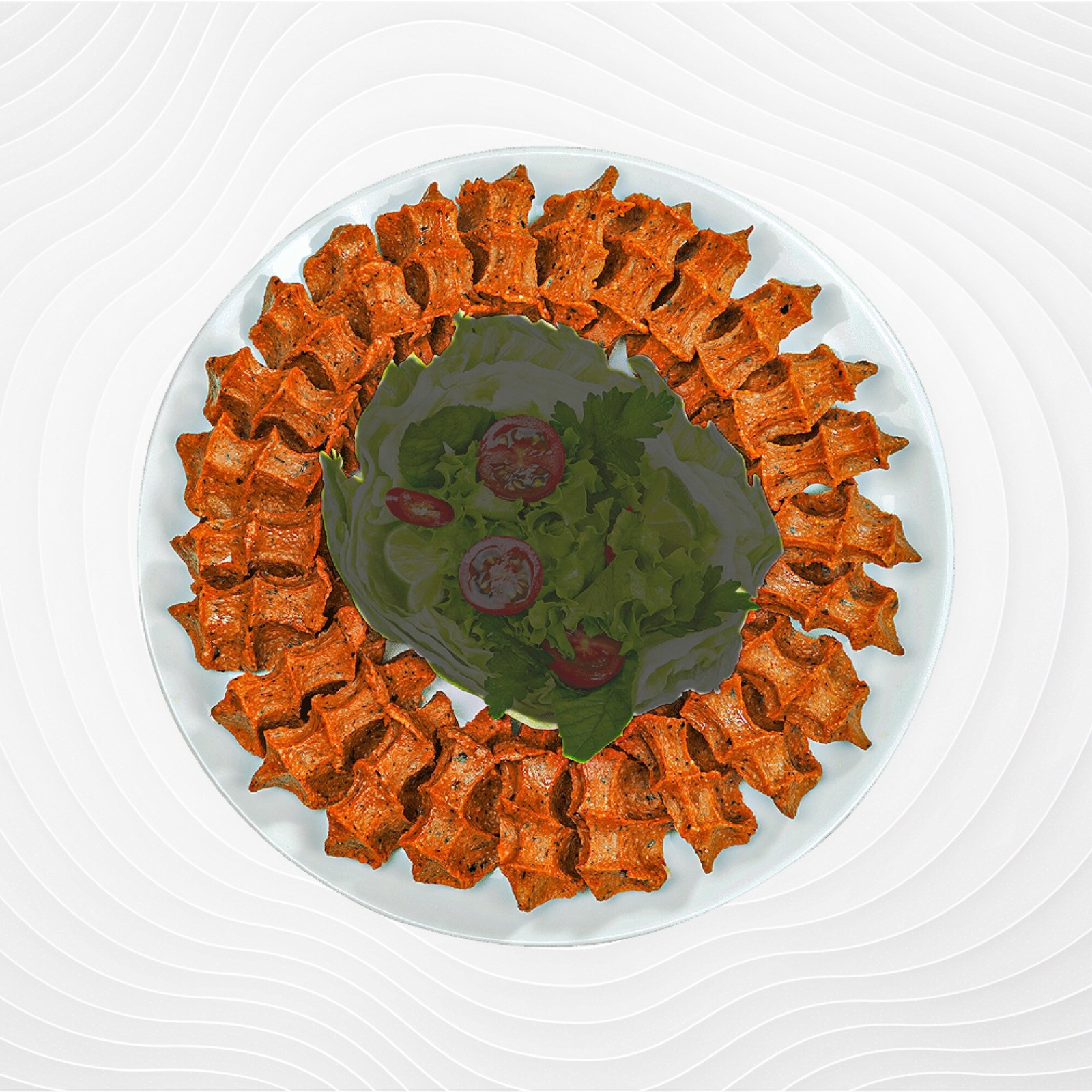 Çiğ Köfte Yeşilliksiz Porsiyon (750 Gr/Aile Boyu)