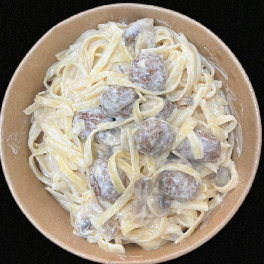 Köfteli Fettuccine
