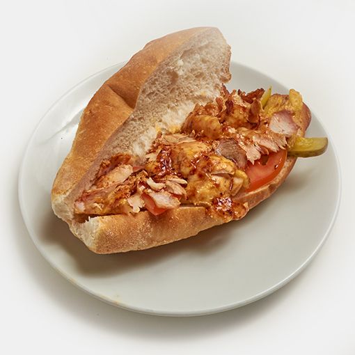Yarım Ekmek Arası Tavuk Döner + coca cola 330 ml
