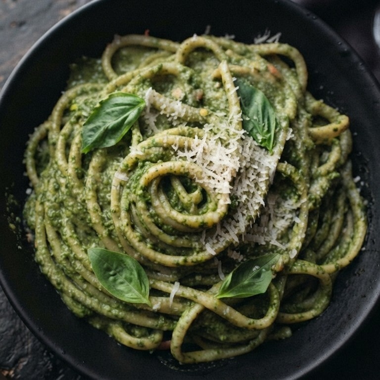 Pesto Soslu Makarna