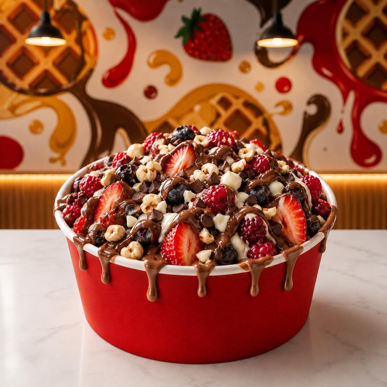 Scarlet Glam Bowl