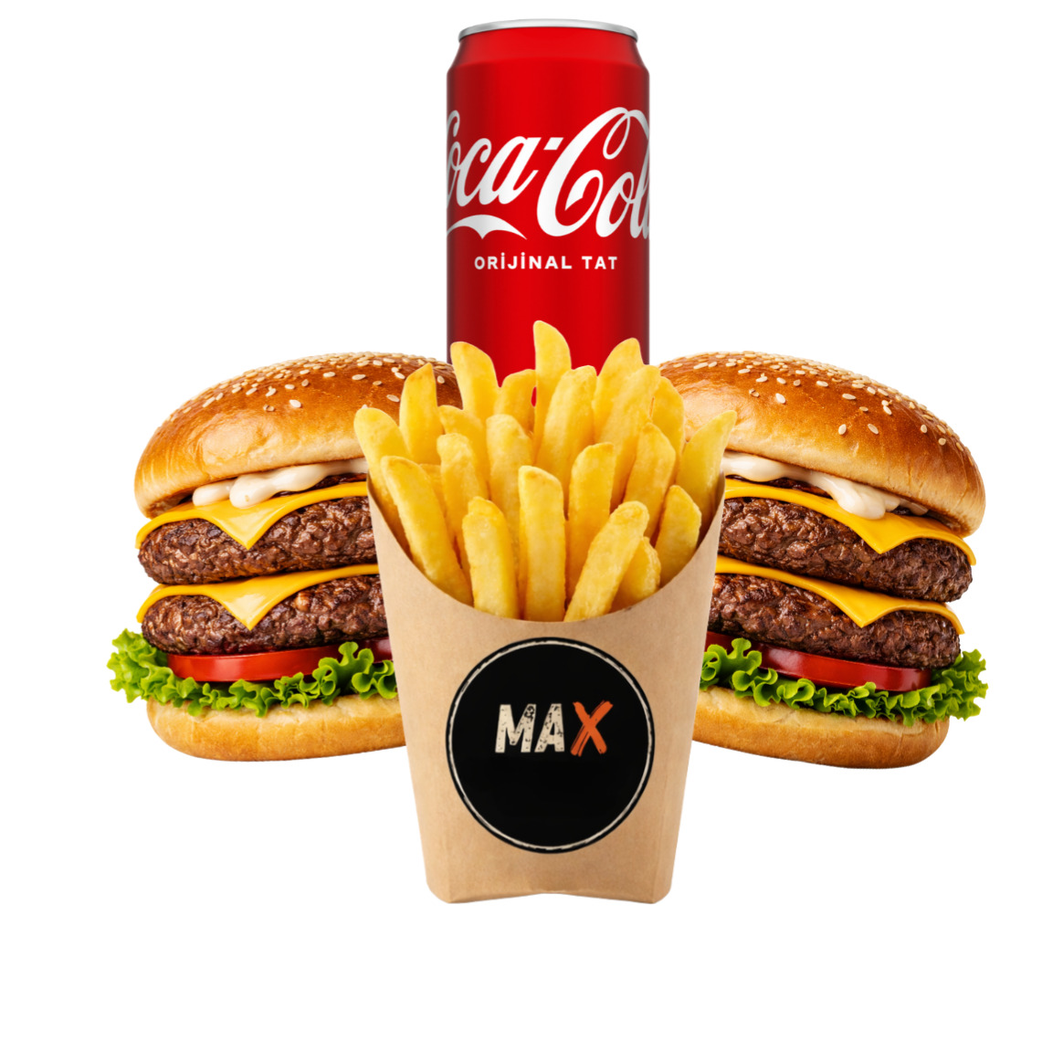 Mega Double MaxBurger Menü