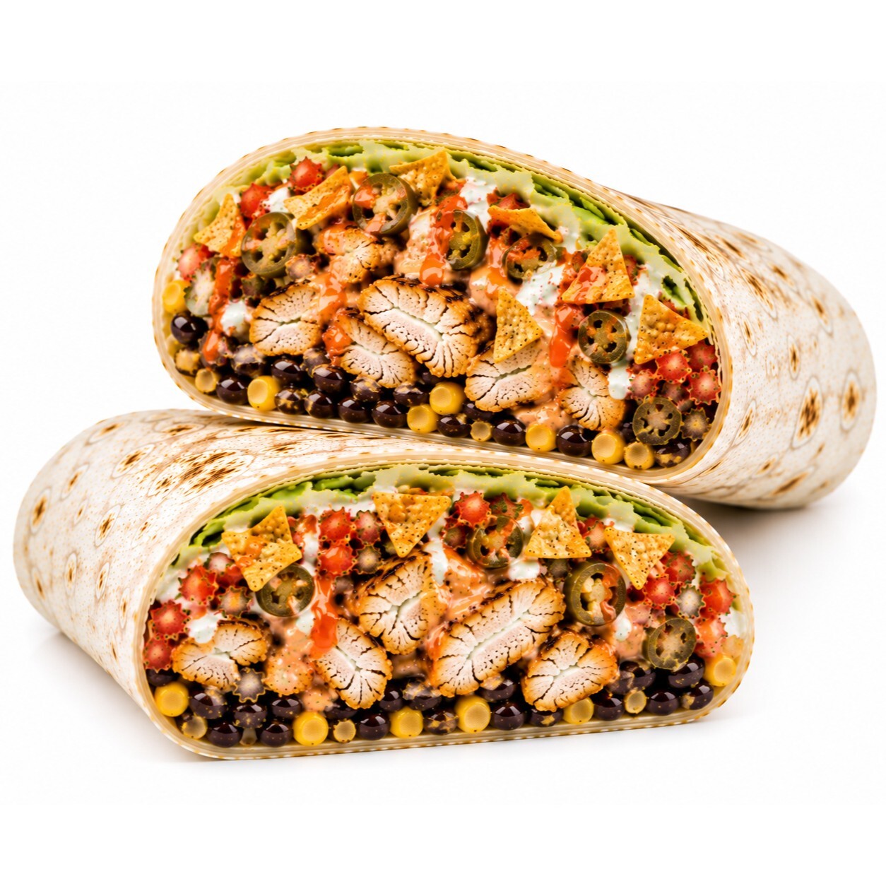 Mucho Fuego Burrito