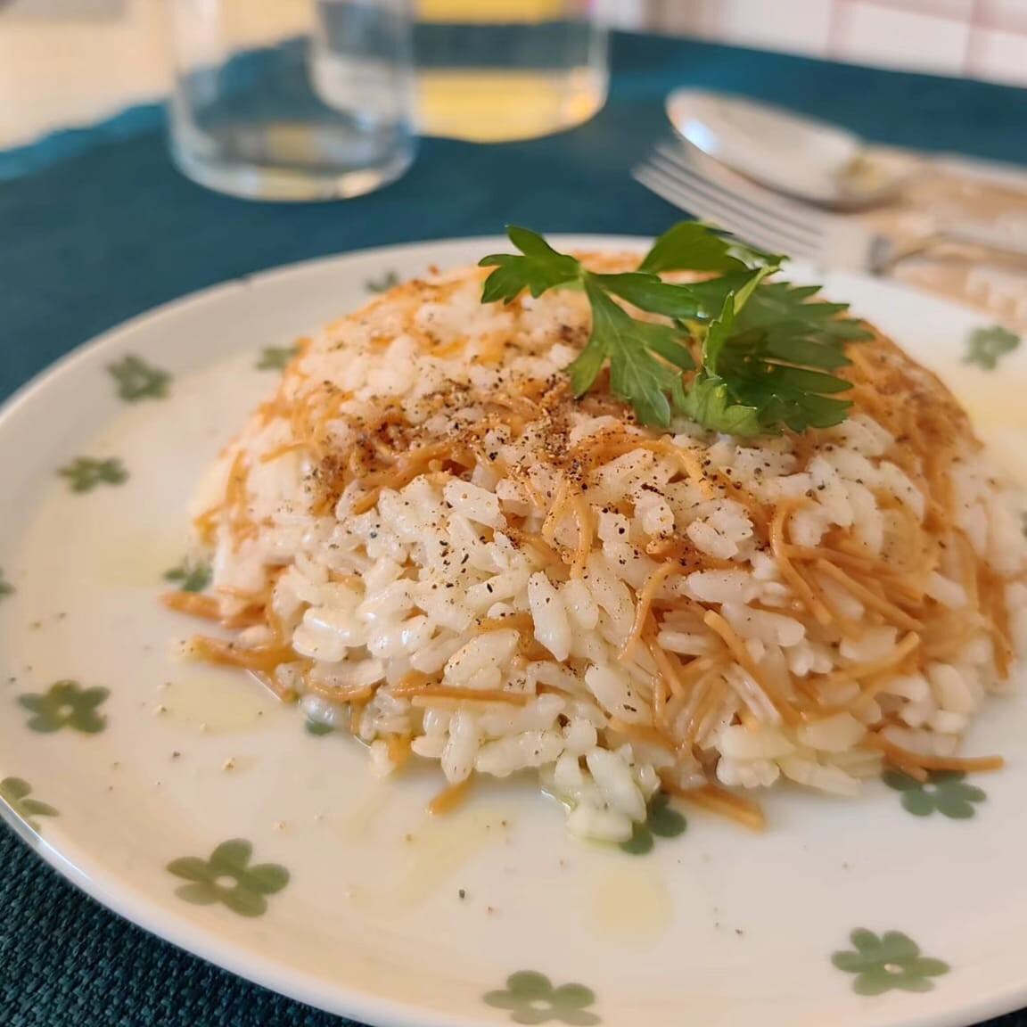 Şehriyeli Pirinç Pilavı[vegan]