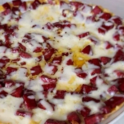 Sucuk Kaşarlı Omlet