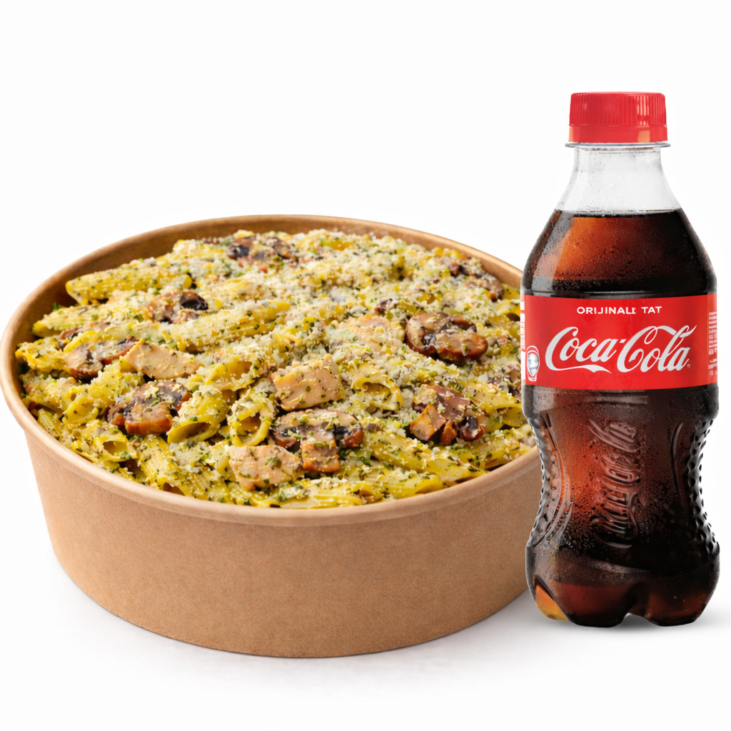 Köri Penne Menü (450 ml Coca Cola ile)
