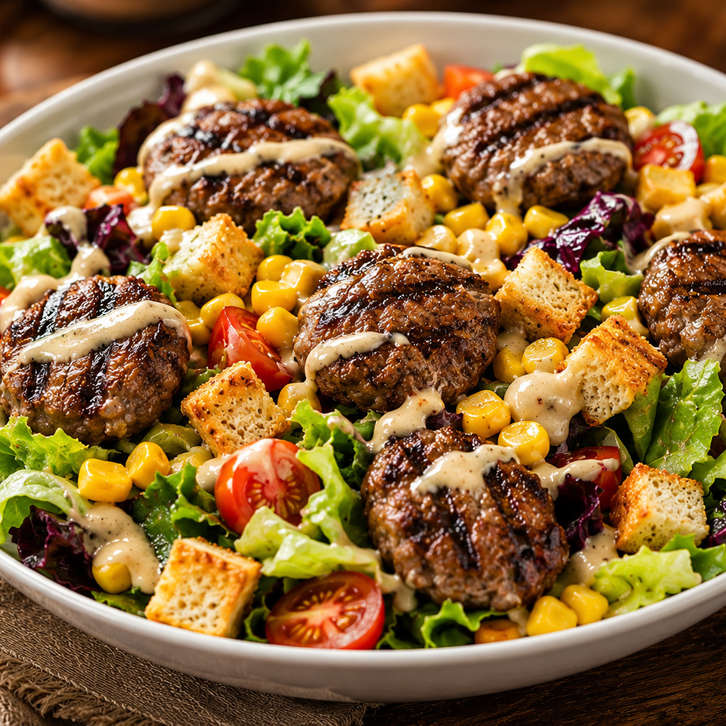 Izgara Köfteli Salata