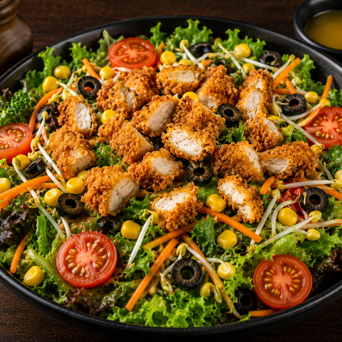 Çıtır Tavuklu Salata