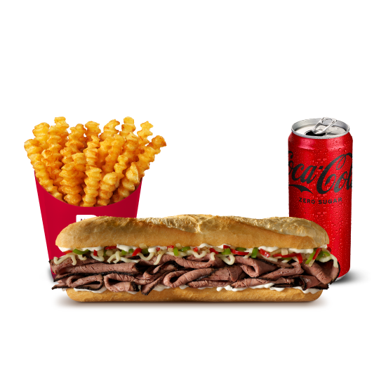 Biftek Philly Baget Menü