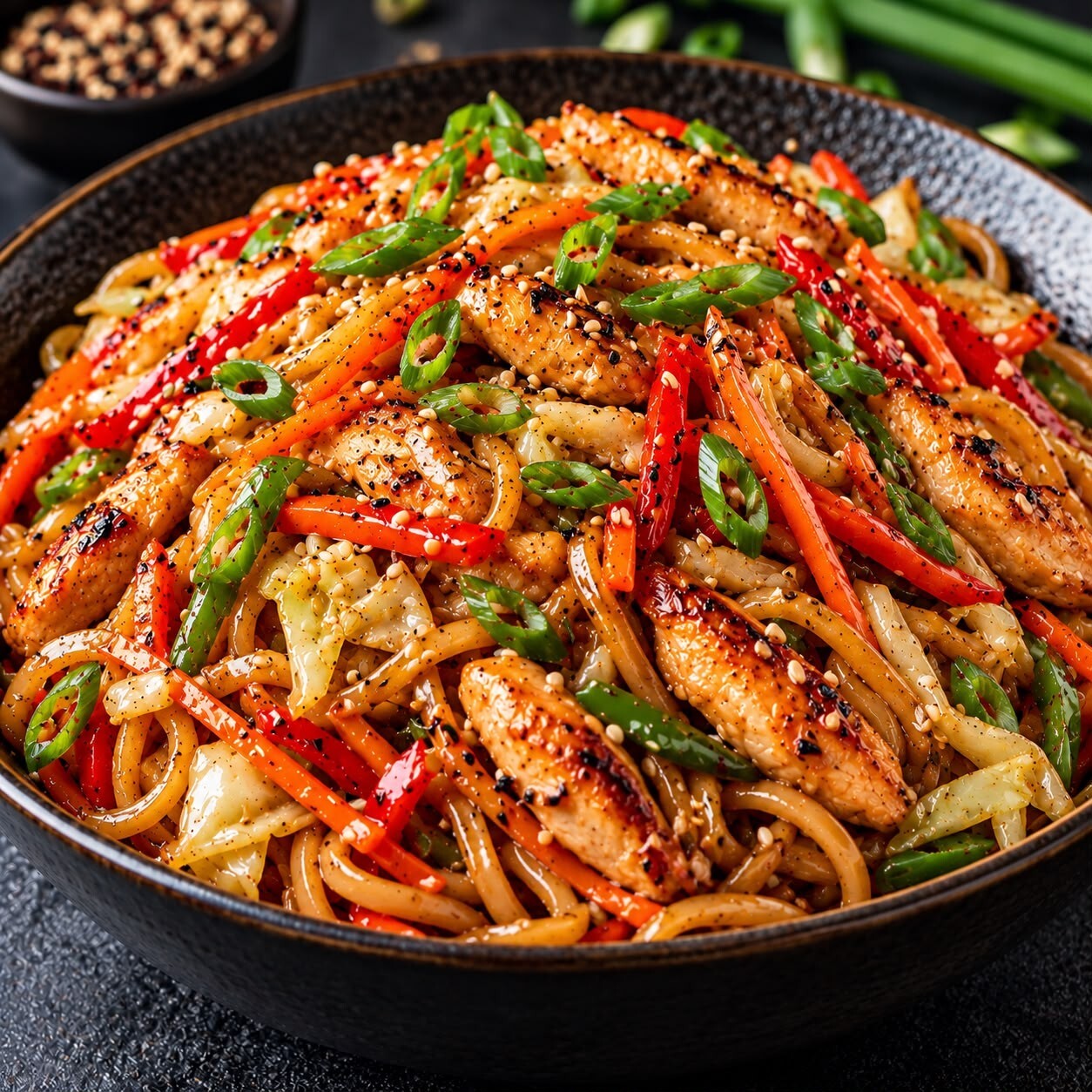 Sweet Chili Tavuklu Noodle