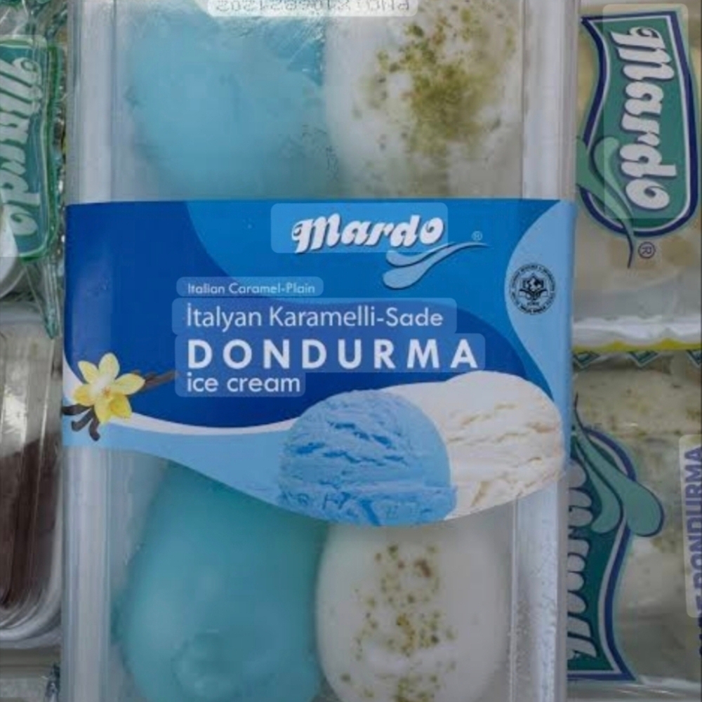 İtalyan karamel sade Dondurma (500 gr)