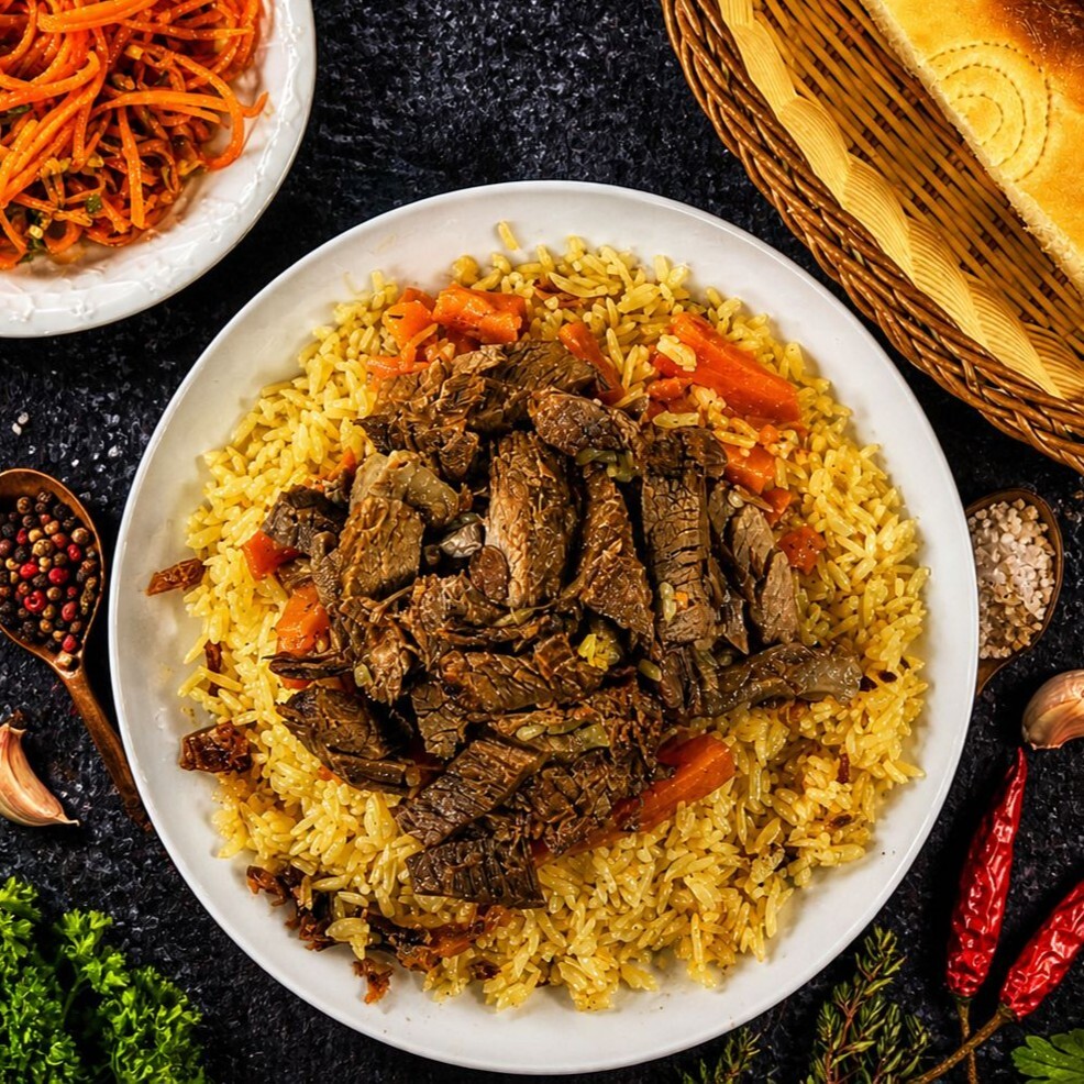 Türkmen Pilavı +coca cola