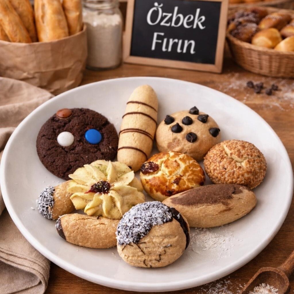 Kuru Pasta Tatlı Çeşitli (500 gr)