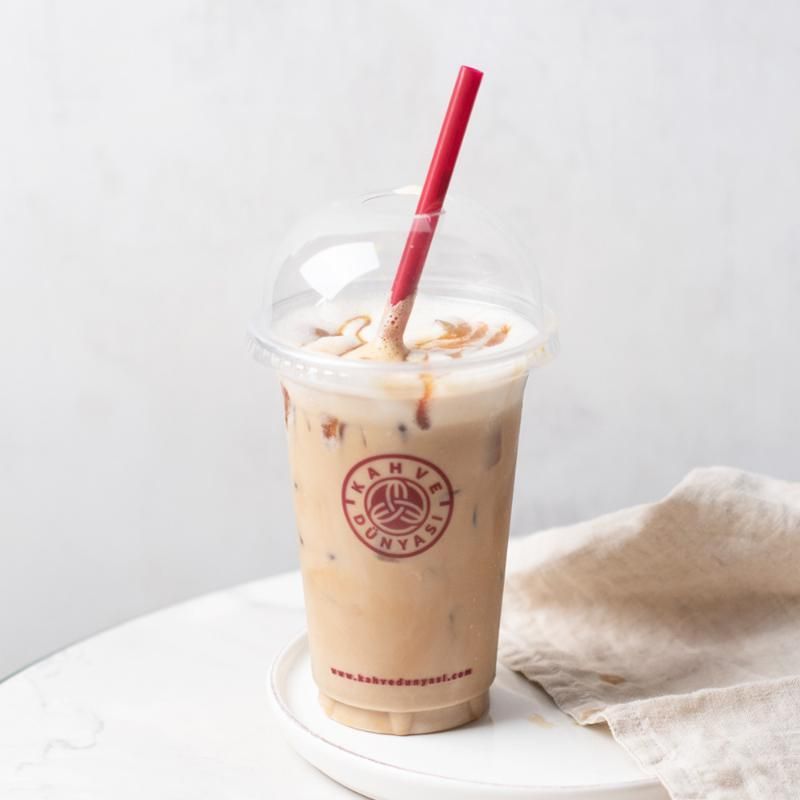 Tahinli Badem Sütlü Buzlu Cafe Latte Tw