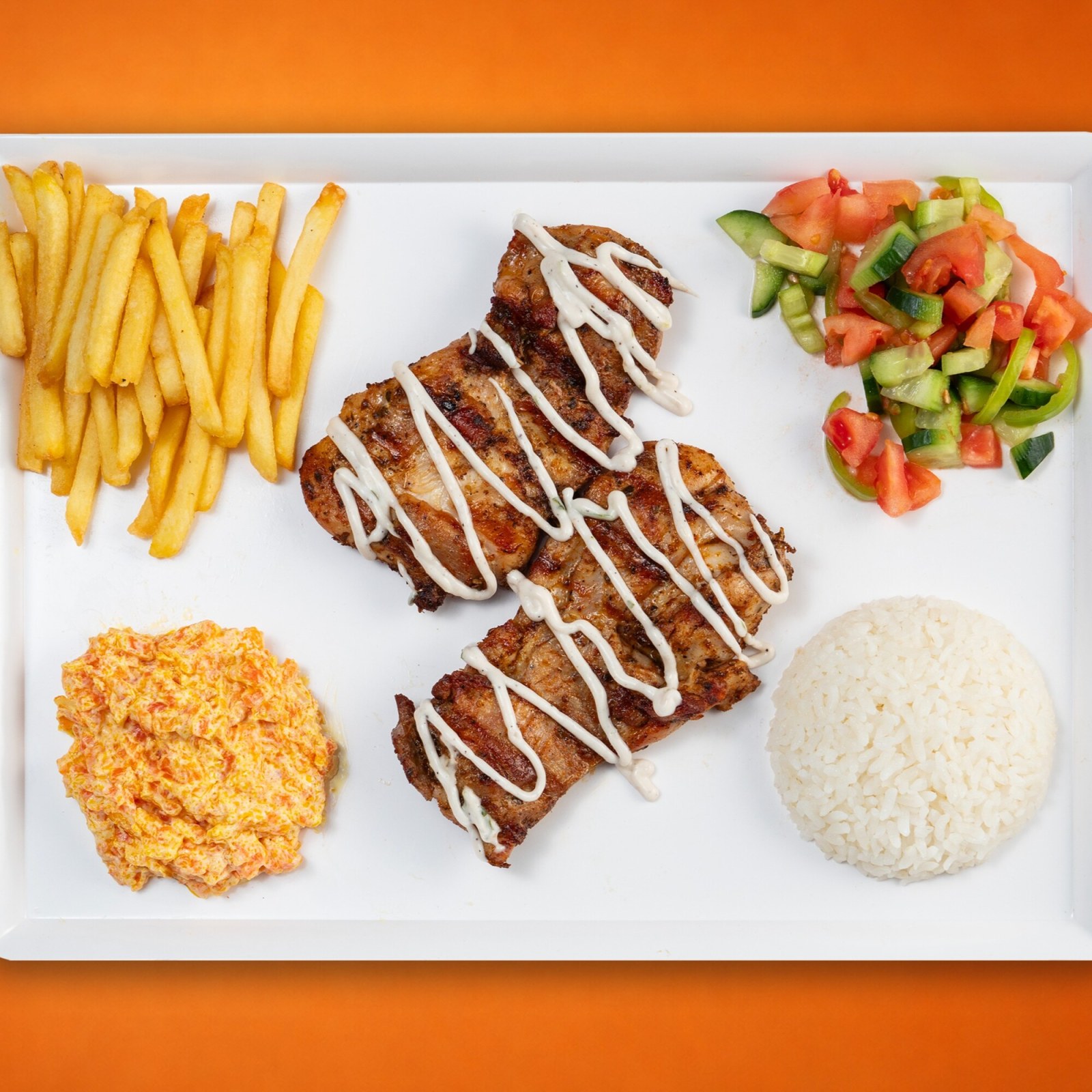 Ranch Soslu Tavuk Pirzola