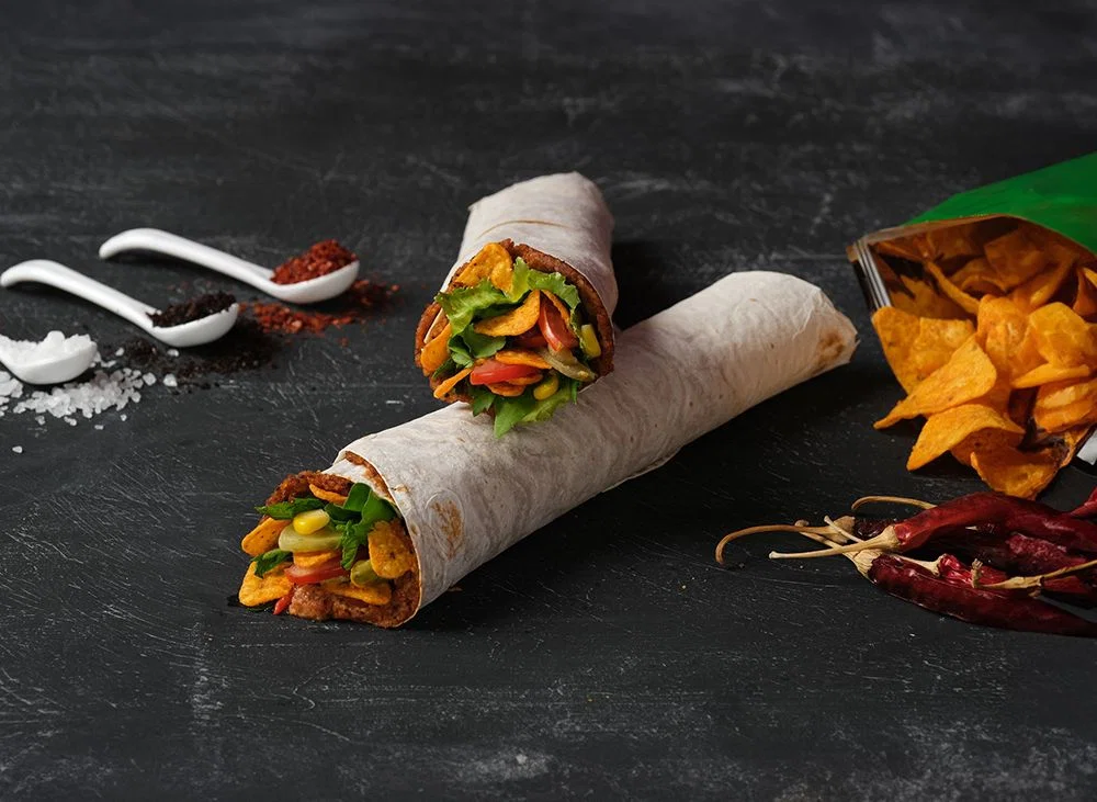 Doritoslu Çiğ Köfte Dürüm