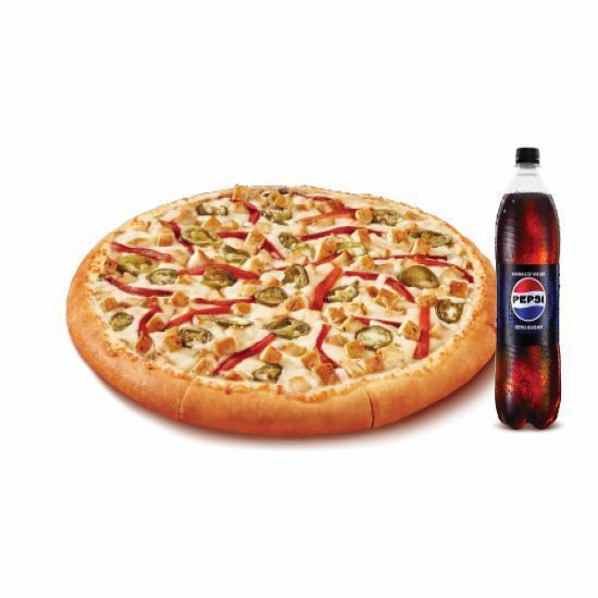 Orta Boy Pizza + İçecek (1 L.)