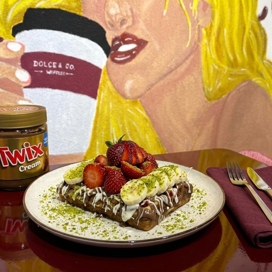 Twix Brüksel Waffle