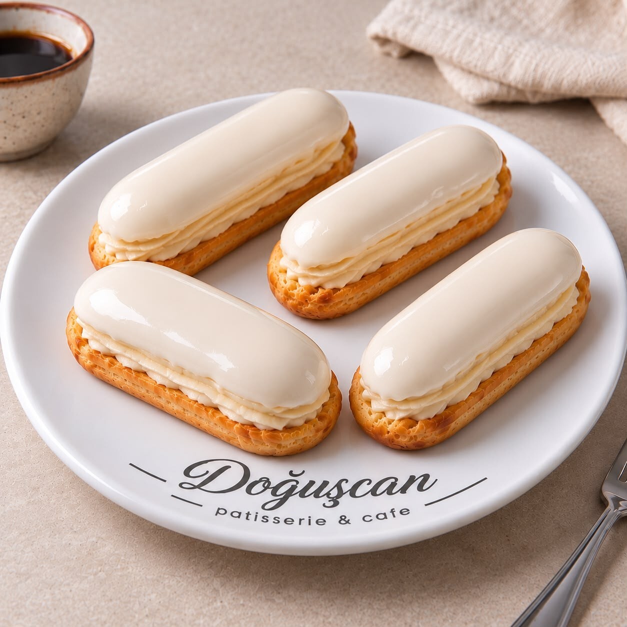 Beyaz Çikolatalı Ekler (500 gr.)