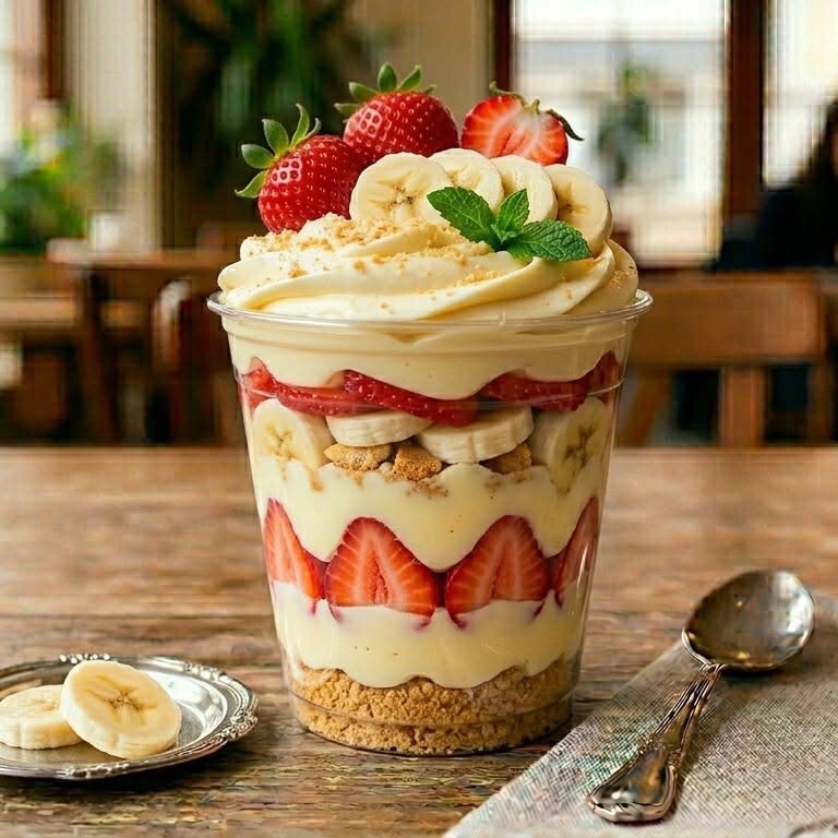 🍰 Çilekli Muzlu Magnolia Cup (300 cc)