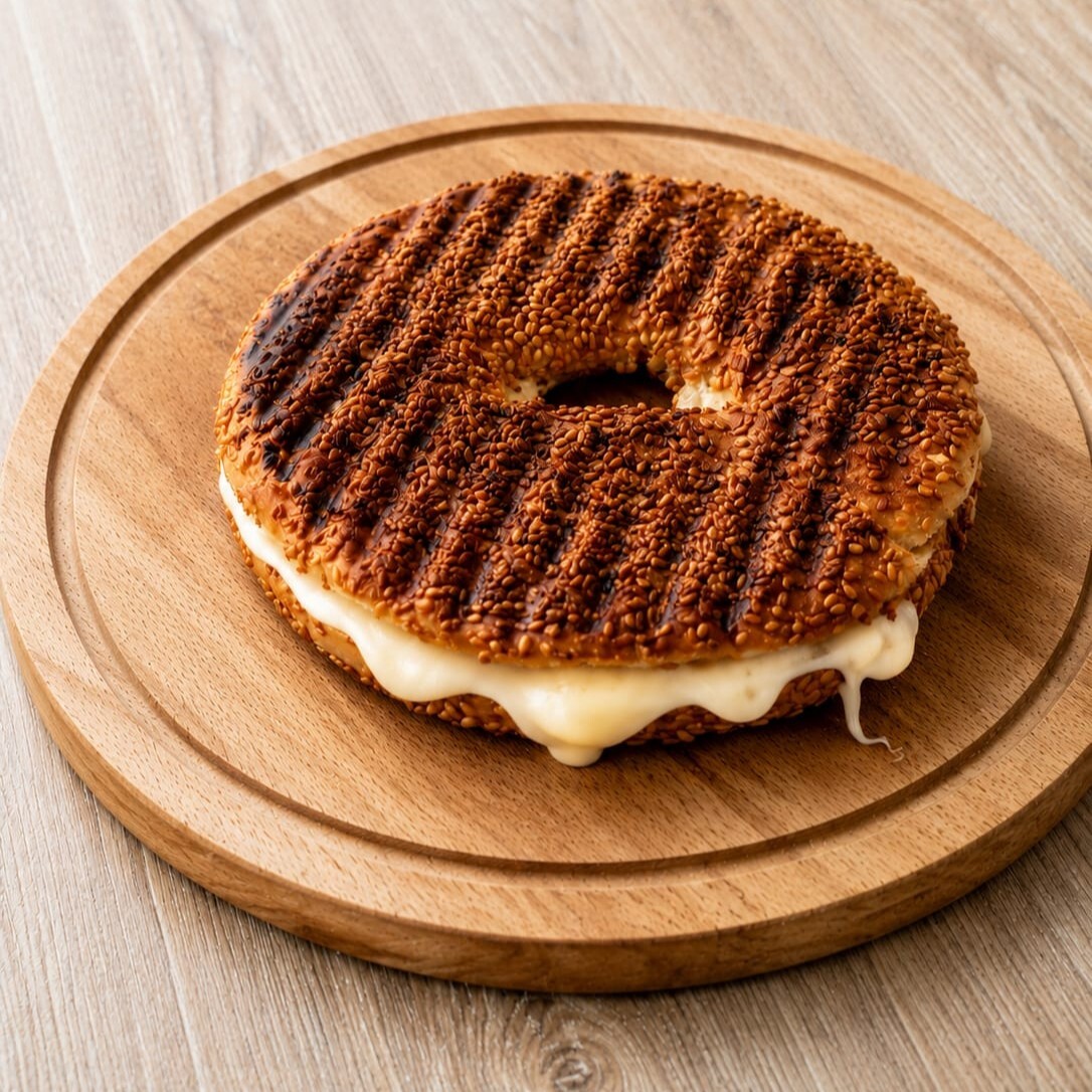Kaşarlı Simit Tost