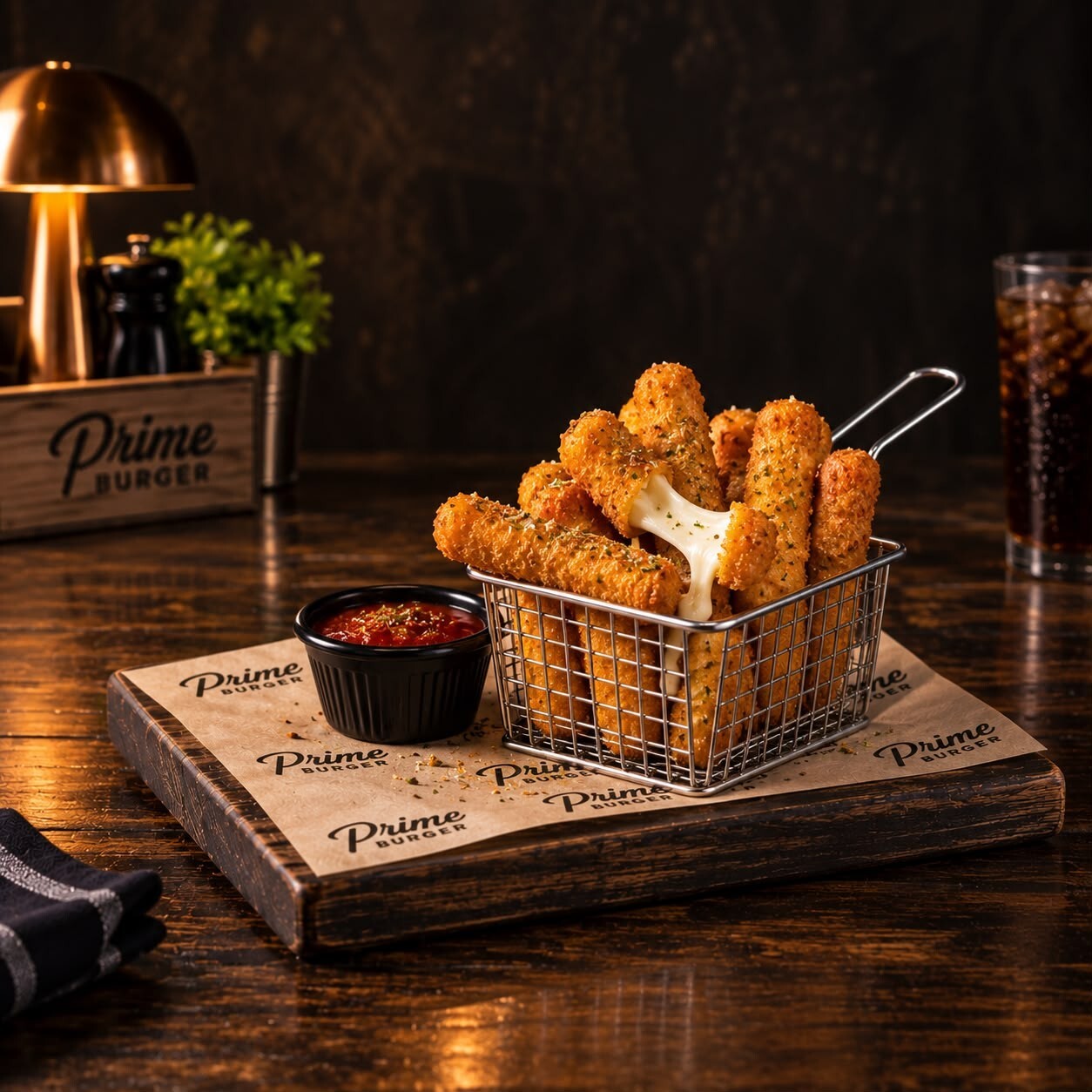 4'lü Mozzarella Sticks
