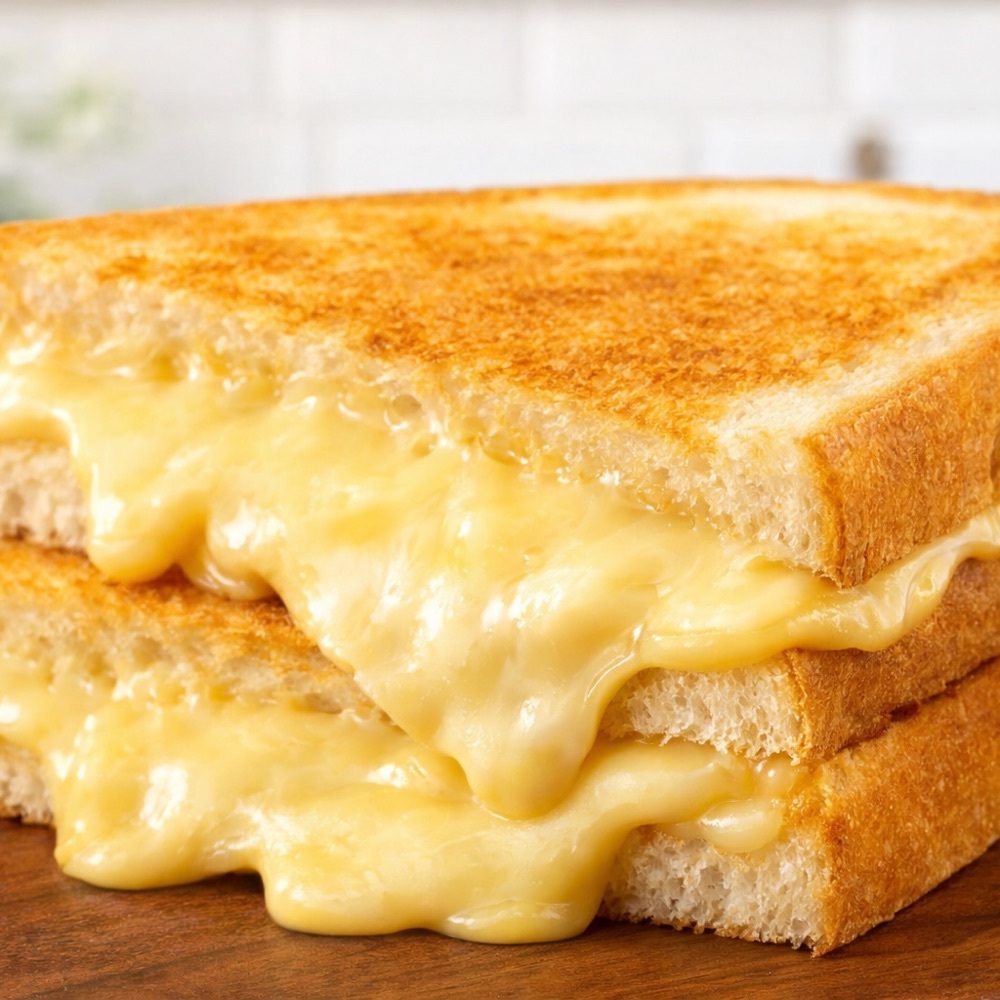 Yarım Ekmek Kaşarlı Tost(Klasik Lezzet)