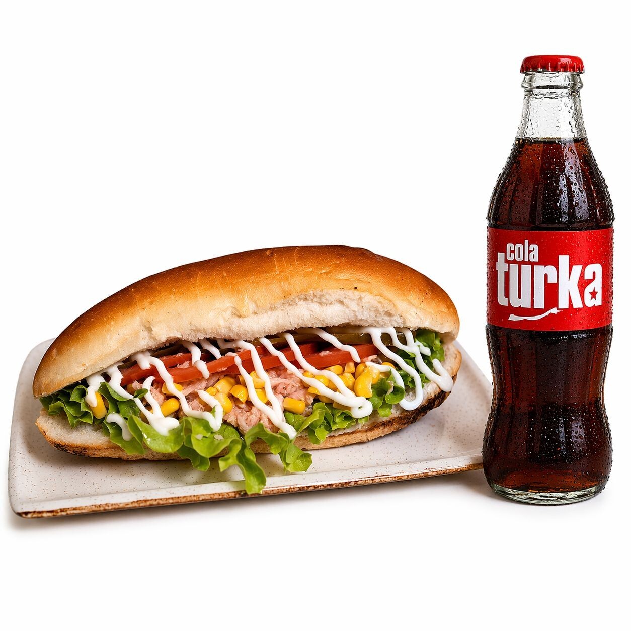 Ton Balıklı Sandviç + Cola Turka