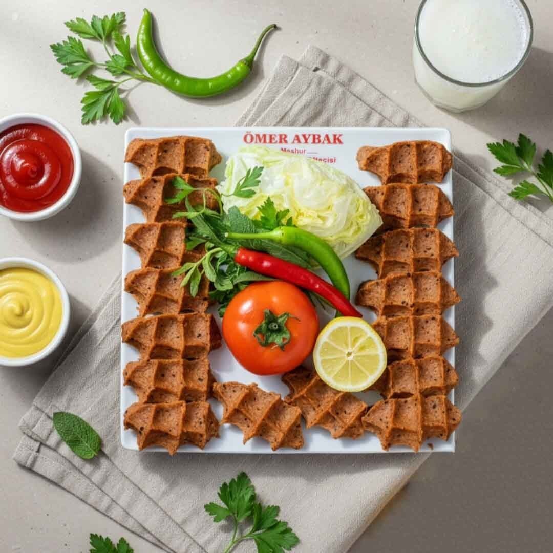 Yarım Kg Köfte (500 g.) + Garnitür ile