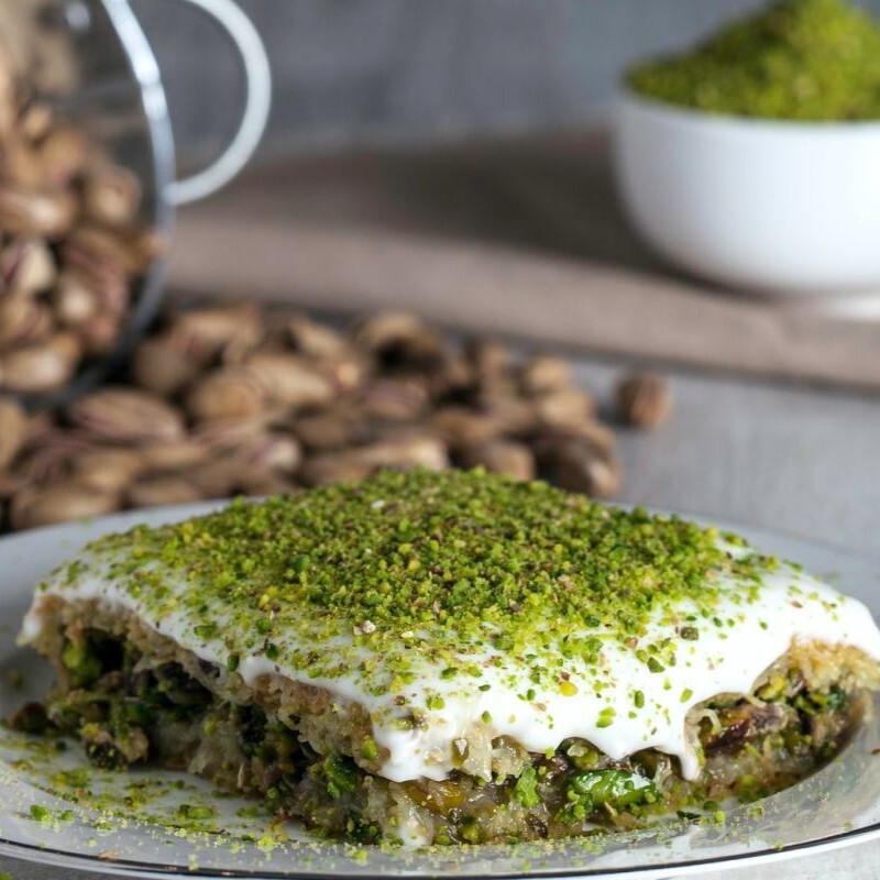 Antep Fıstıklı Çikolatalı Soğuk Kadayıf 1 Kg