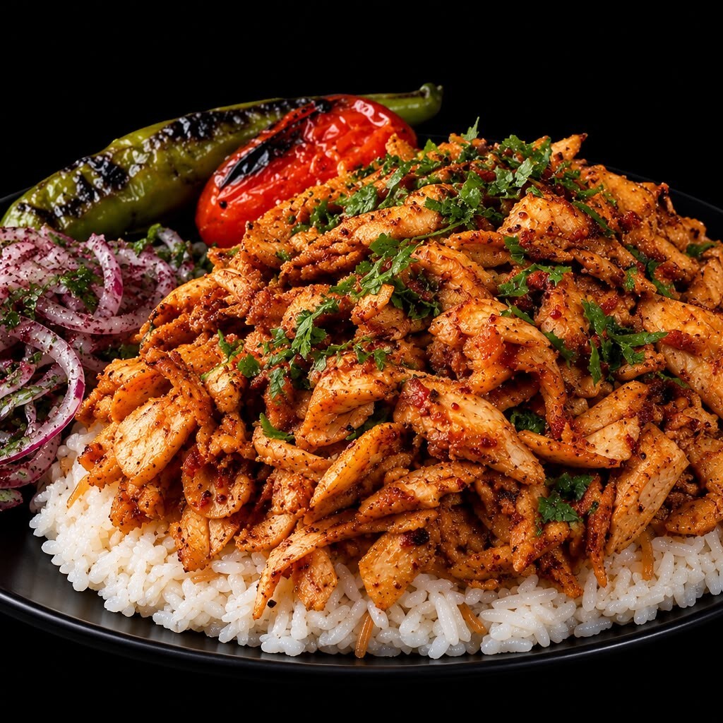 Pilav Üstü Tavuk Tantuni (1,5 Porsiyon)
