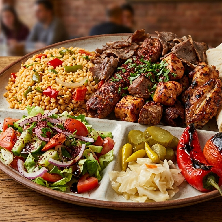 1.5 Porsiyon karışık kebap+1 litre cola
