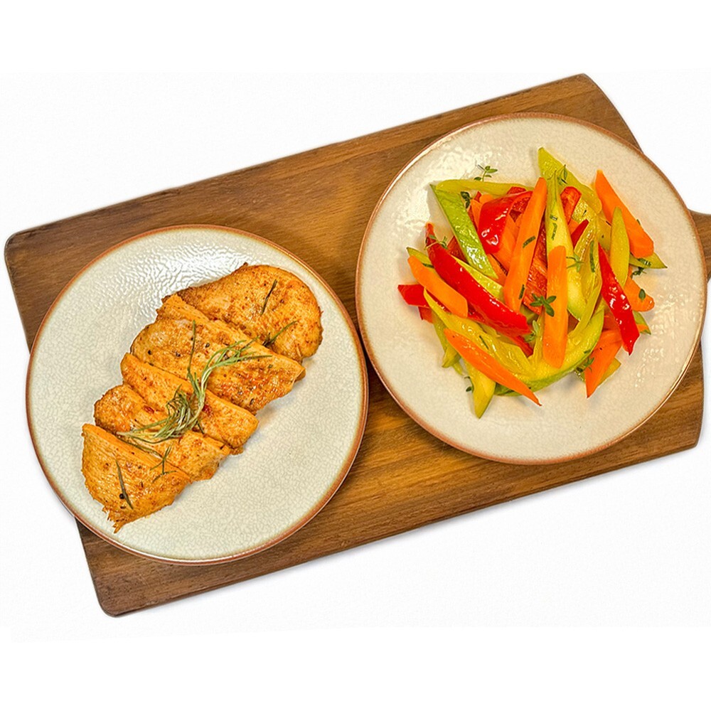 Izgara Tavuk & Fırında Sebze (320 Gr.)