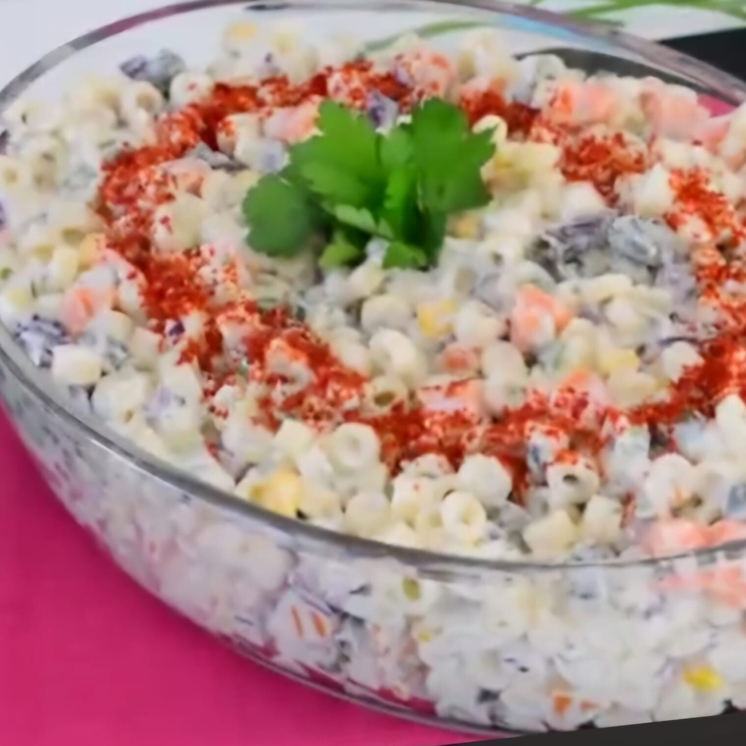 Makarna Salatası