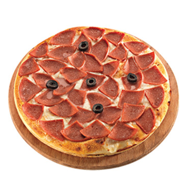 Salamlı Pizza (Büyük Boy)