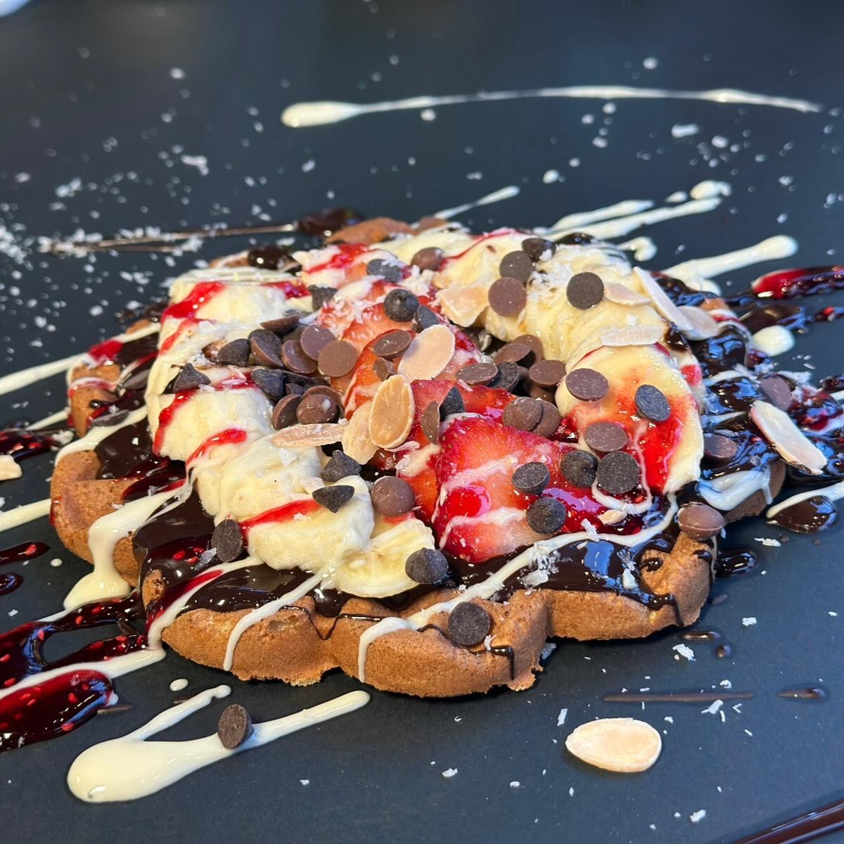 Waffle (Seçtiğiniz Malzemelerle)