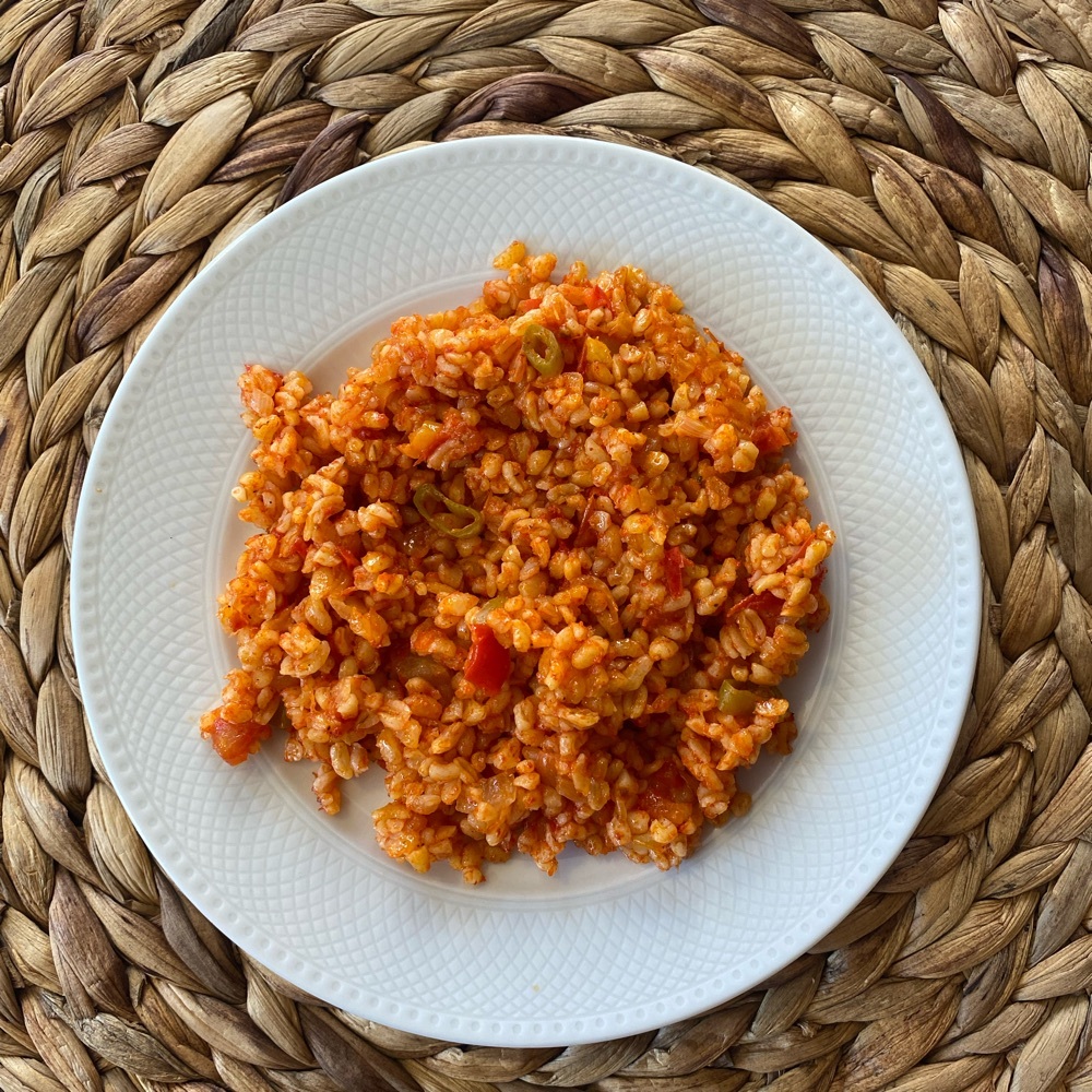 Sebzeli Bulgur Pilavı