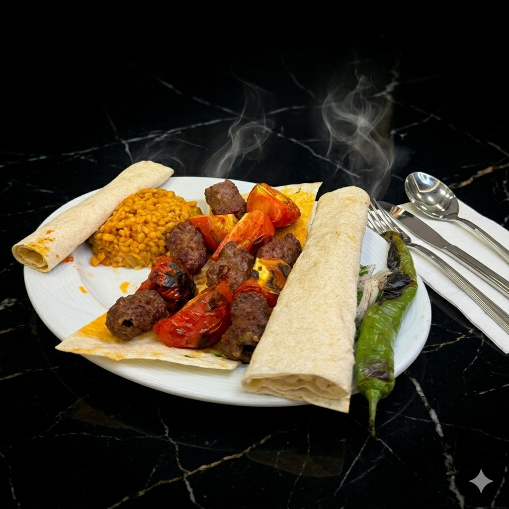 Domatesli Kebap