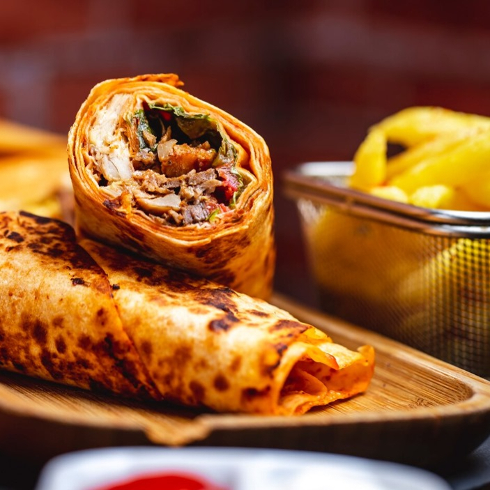 Sriracha Acısssos Dream Soslu VIP Et Döner Dürüm Special Max