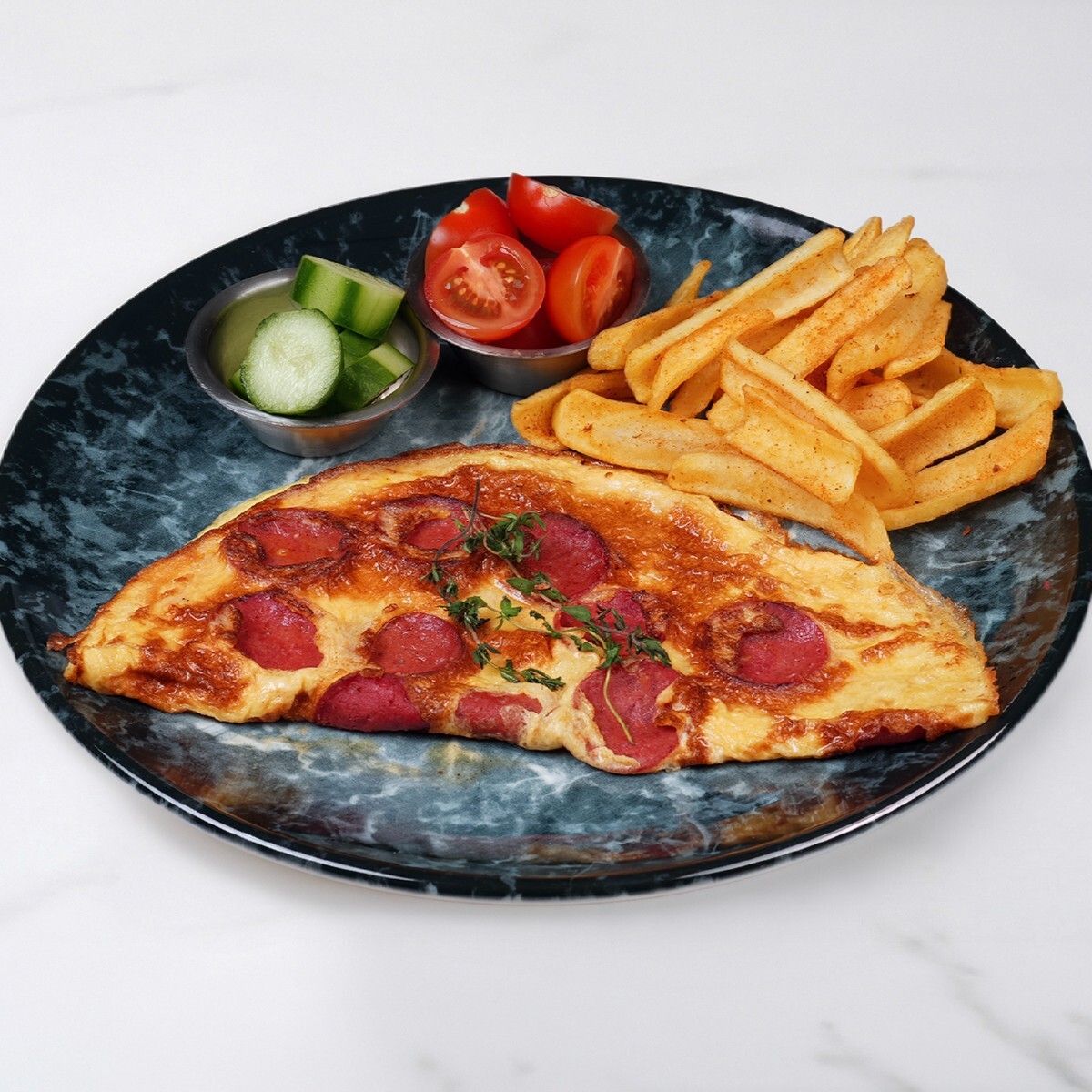 Karışık Omlet
