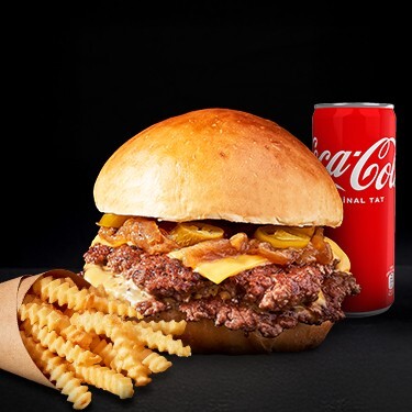 Chipotle Soslu Smash Burger & Cola Menü