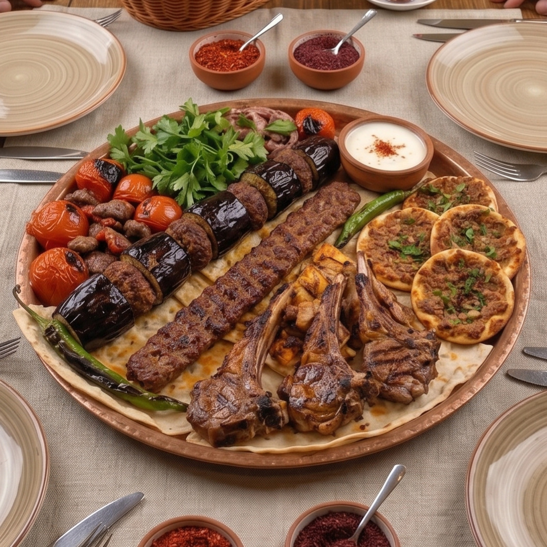 Etli Karışık Kebap (4 Kişilik)