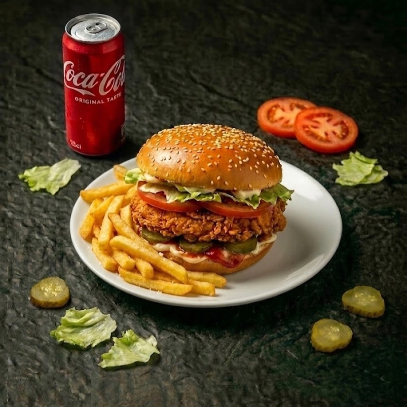 Chicken Burger Menü