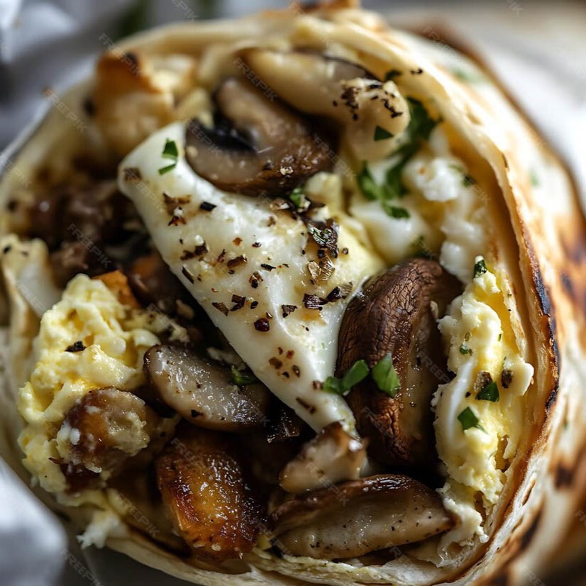 Mantarlı Kremalı Ve Peynirli Döner (120 Gr.)