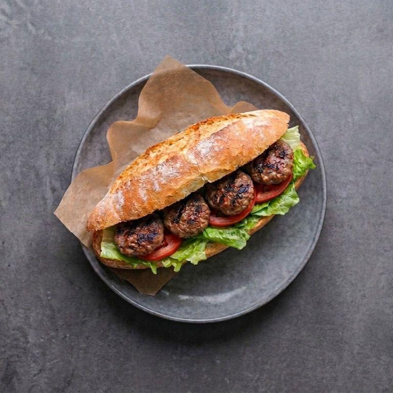 3/4 Ekmek Arası Izgara Köfte