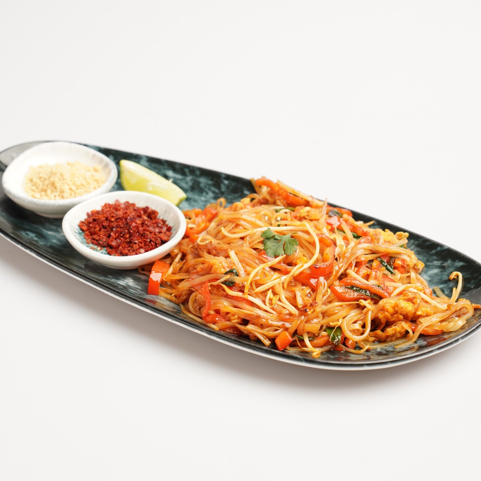 Pat Thai Pirinç Erişte Sebzeli