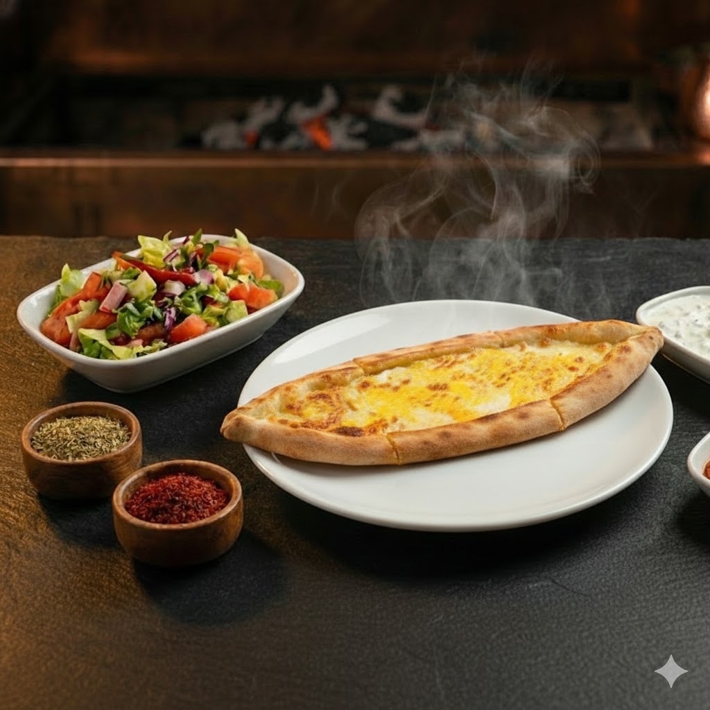 Kaşarlı Yumurtalı Pide