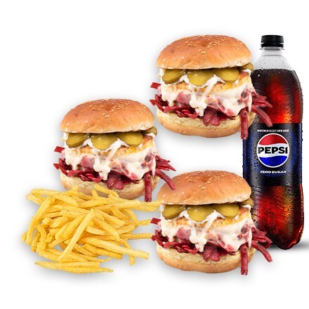 3'lü İso Çember Menü